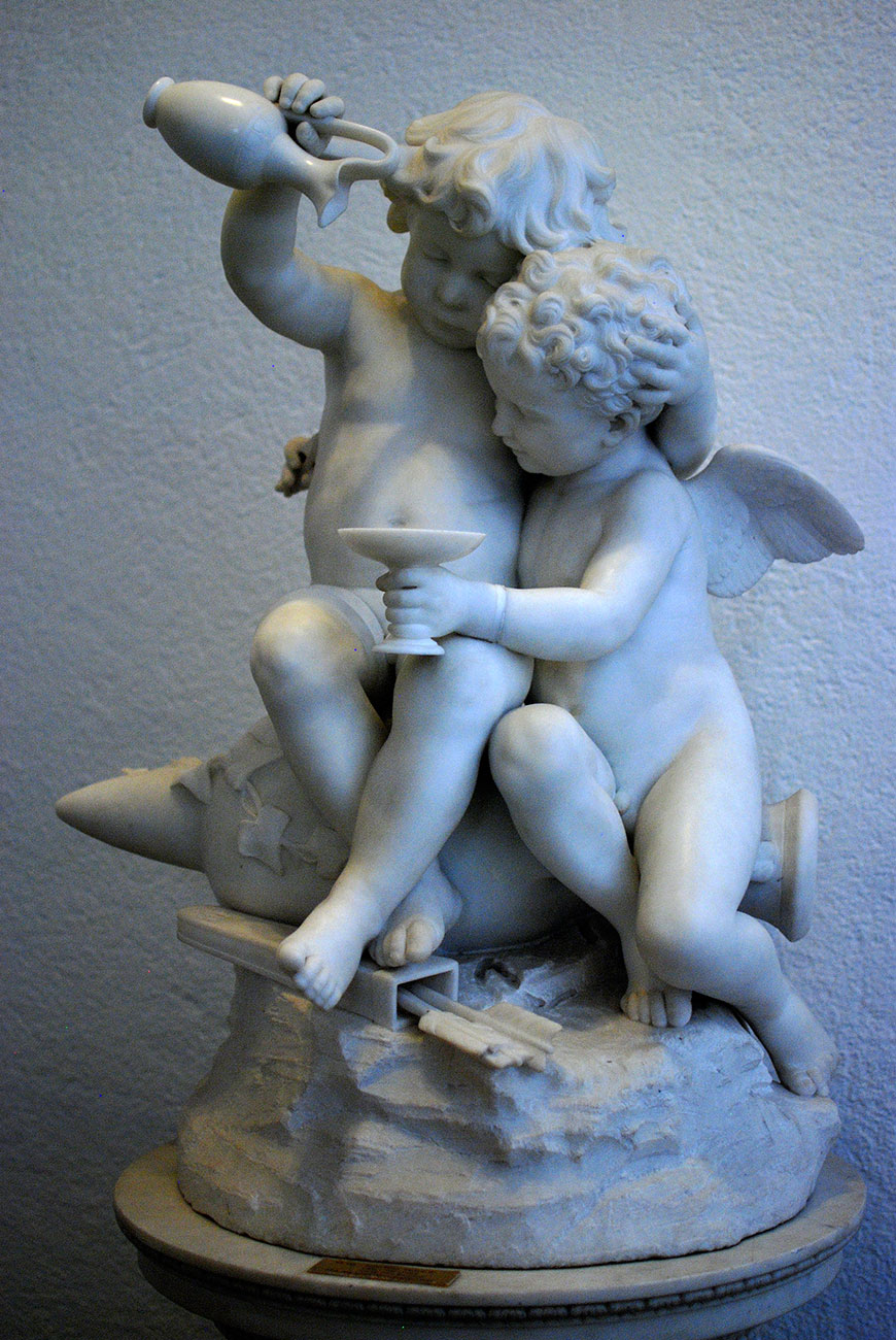 Amor and Bacchus as Children (Амур и Бахус в детстве), 1879