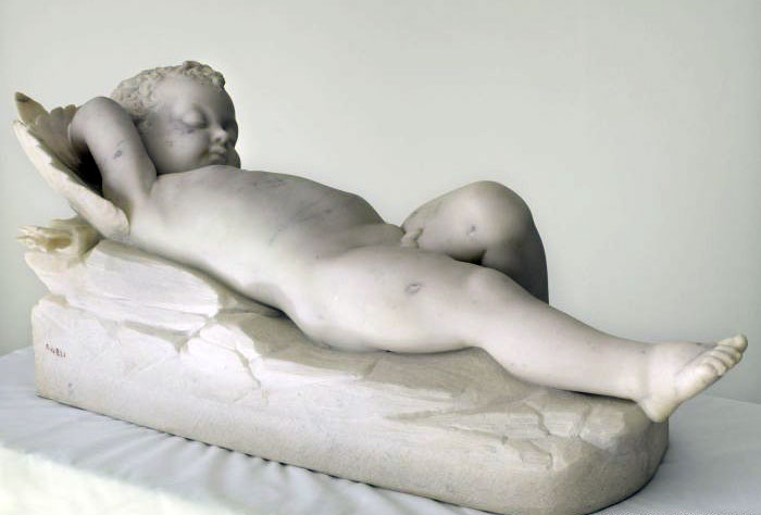 Sleeping Cupid (Спящий амур), 1873