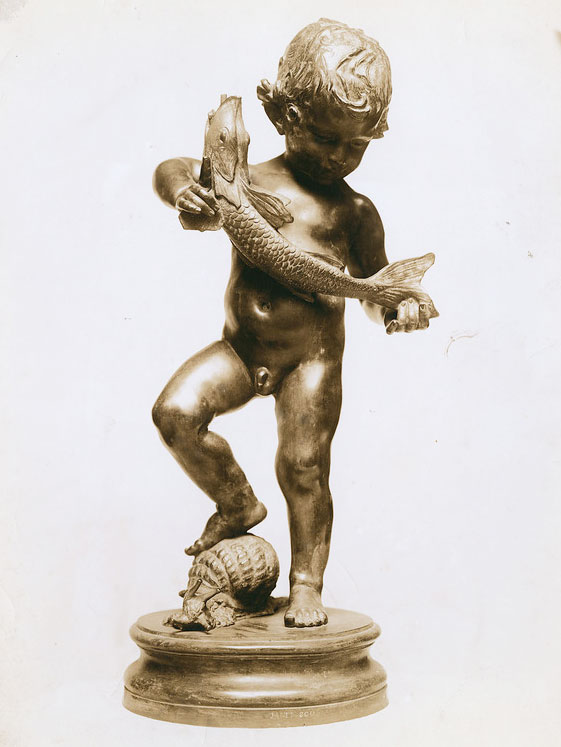 Boy with Fish (Мальчик с рыбой), c.1914