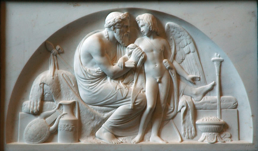 Cupid and Anacreon (Амур и Анакреон), c.1823