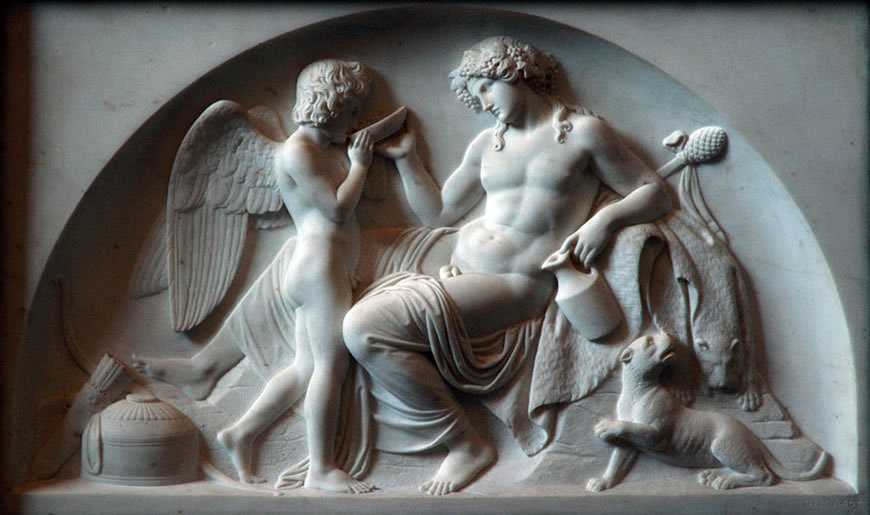 Cupid and Dionysus (Амур и Дионисий), 1824