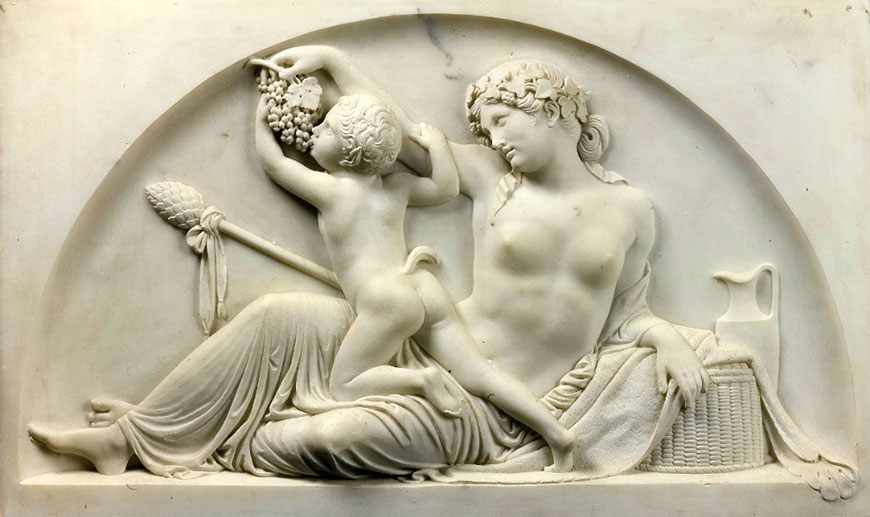 Bacchante and Child Satyr (Вакханка и ребёнок-сатир)