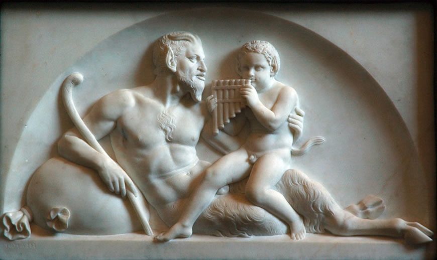 Pan and a Satyr (Пан и Сатир), 1831