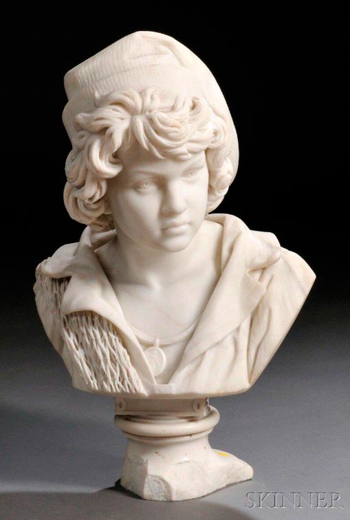 Bust of a Young Boy (Бюст мальчика), late XIX - early XX