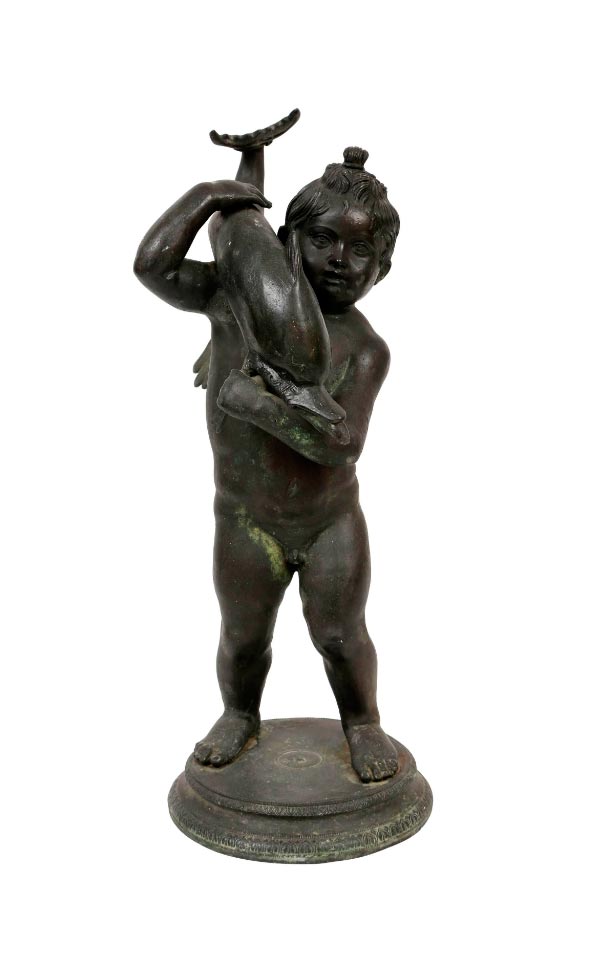 Cupid and Dolphin from Pompeii (Мальчик и дельфин из Помпеи), late XIX-early XX