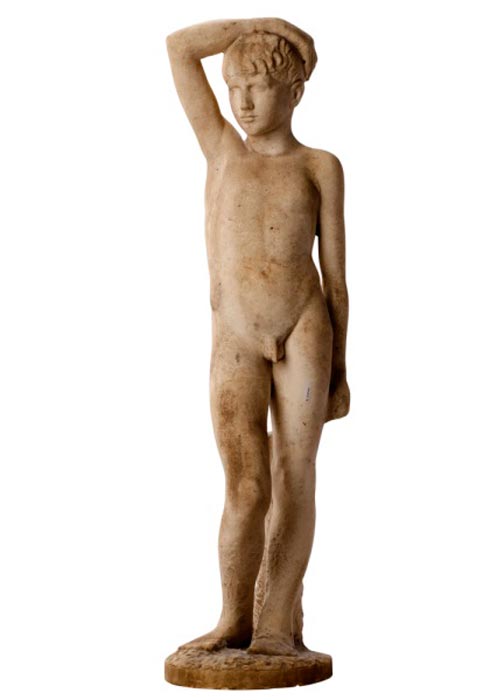  [Standing nude boy / Стоящий голый мальчик], XIX