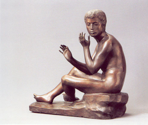 Fuvolázó fiú (Мальчик с флейтой), 1905