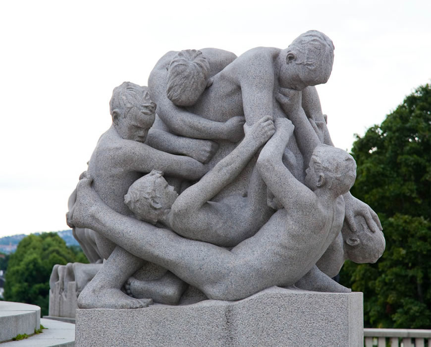 Boys fighting (Борющиеся мальчики), 1930-1945