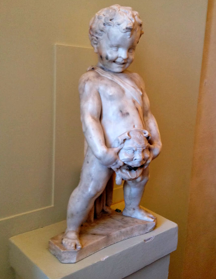 Putto from a fountain (Путто, фигура для фонтана), c.1540