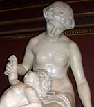 The Nymph Ino and the Infant Bacchus (Нимфа Ино и младенец Бахус), 1825-1850 detail