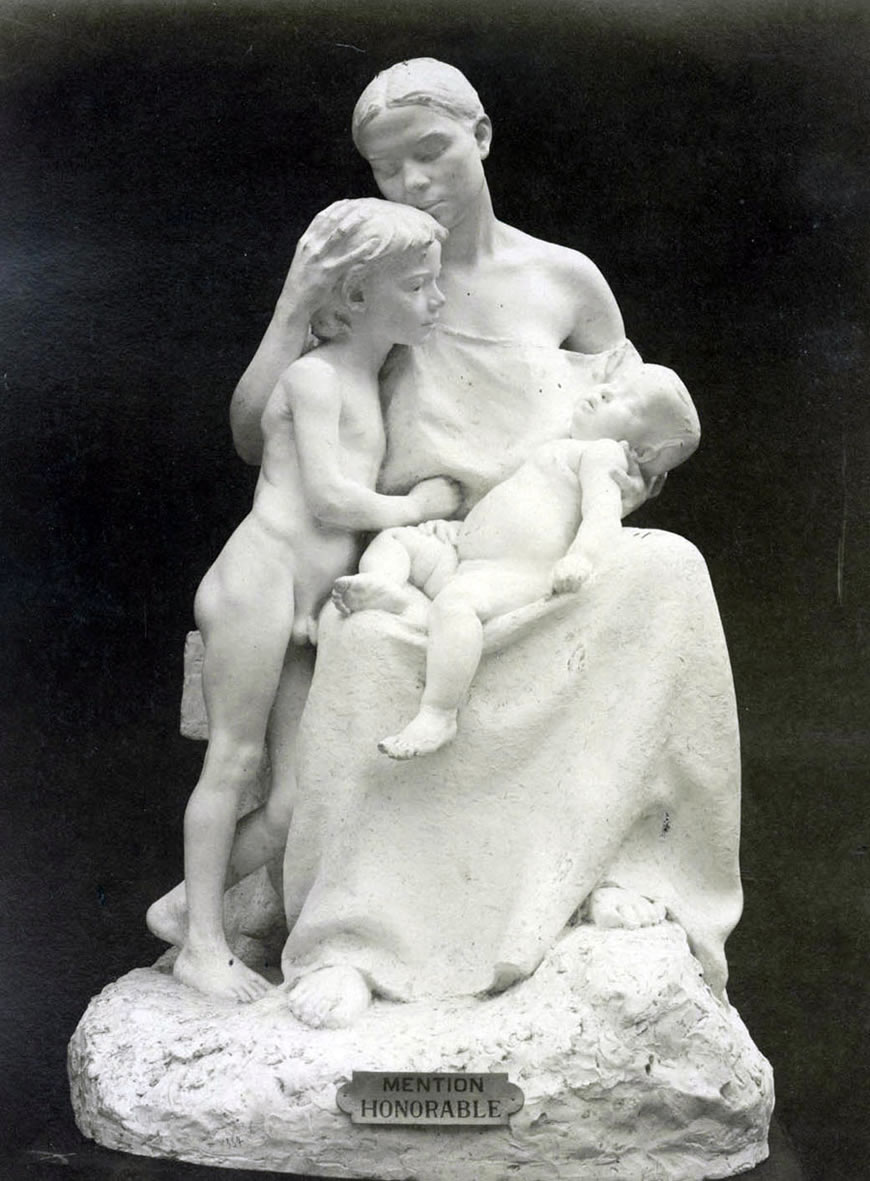 La Maternite ou L'amour maternel (Материнство и материнская любовь), exp.1901