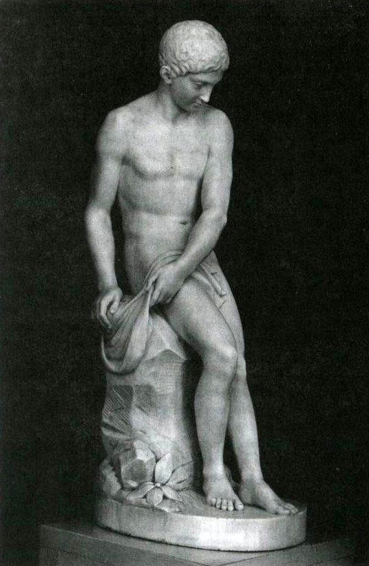 Нарцисс / Отдыхающий пастушок (Narcissus / Resting shepherd boy), 1800