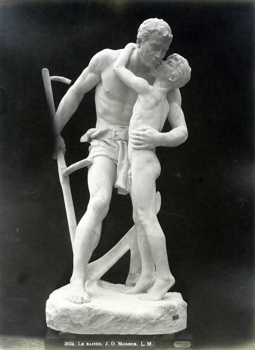 Le baiser (Поцелуй), exp.1898