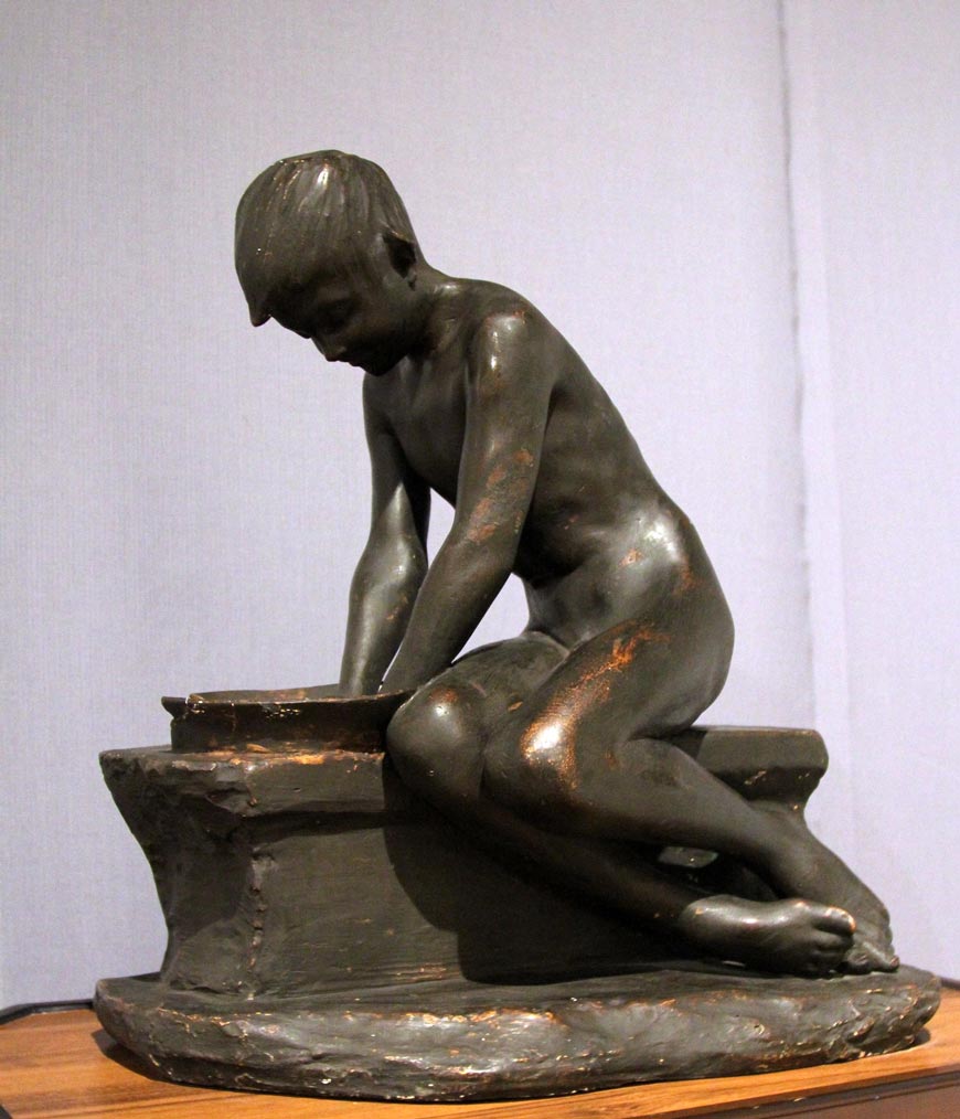 Моющийся мальчик (Bathing boy), 1890-е