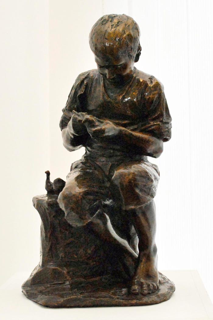 Юный скульптор (Young sculptor), 1904