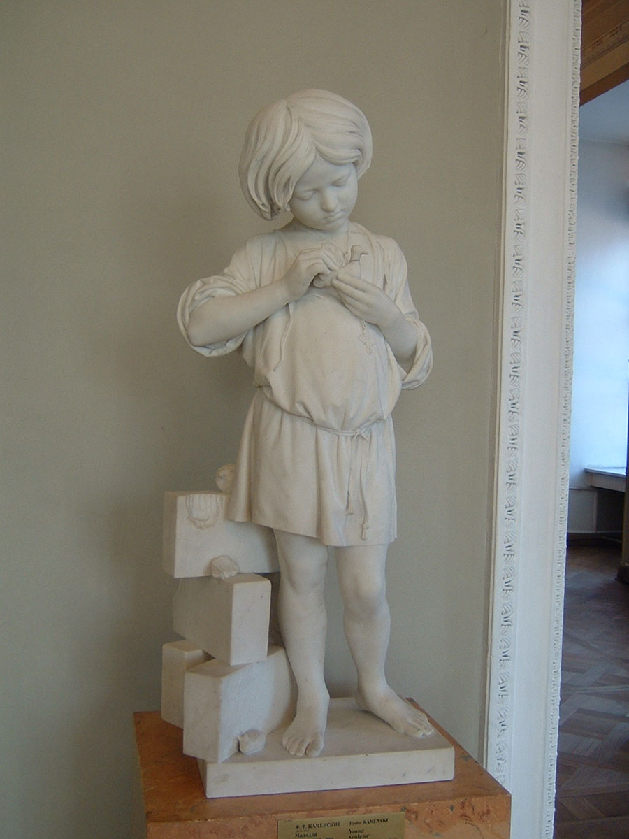 Молодой скульптор (Young Sculptor), 1866