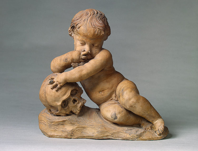 Boy with Skull (Мальчик с черепом), 1690