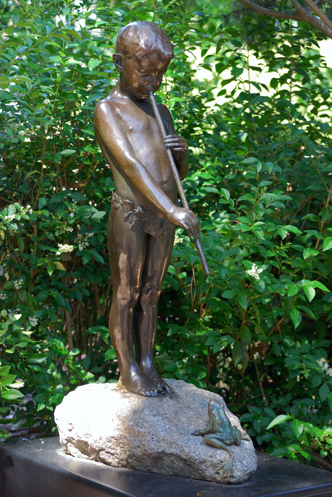 Boy Pan with Frog (Маленький Фавн с лягушкой), 1914