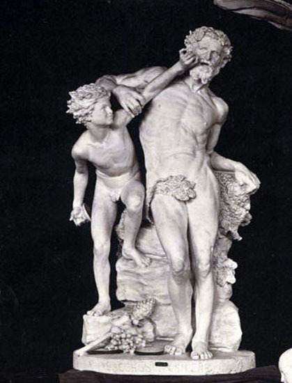 Bacchus et Silene (Вакх и Силен), exp.1877