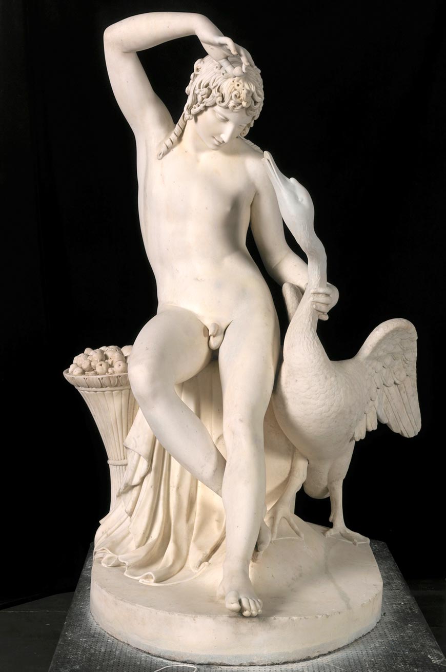 Joven con un cisne (Юноша с лебедем), 1810-1820