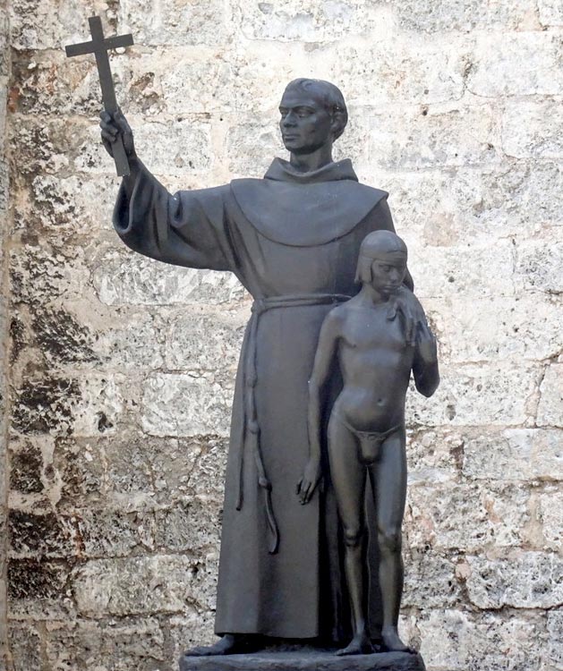 Monument of Junípero Serra with Juaneño Indian boy (Монумент Жуниперо Съерре, стоящему с индейским мальчиком), 1962-1963