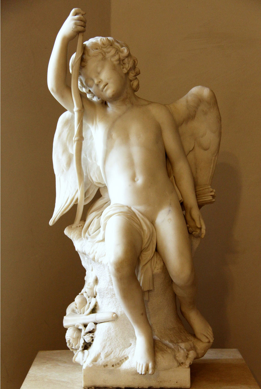 Slumbering Amor (Задремавший амур), 1781