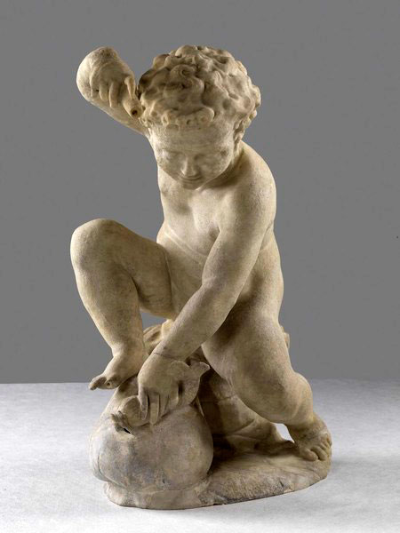 Putto mit Fisch (Путти с рыбой), 1540-1550