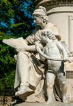 Wolfgang von Goethe memorial (Памятник Гёте), 1880 detail/фрагмент