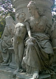 Wolfgang von Goethe memorial (Памятник Гёте), 1880 detail/фрагмент