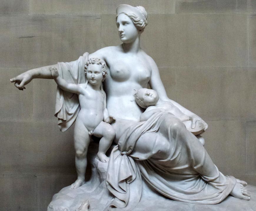 Latona with the infants Apollo and Artemis (Латона с младенцами Аполлоном и Артемидой), 1824