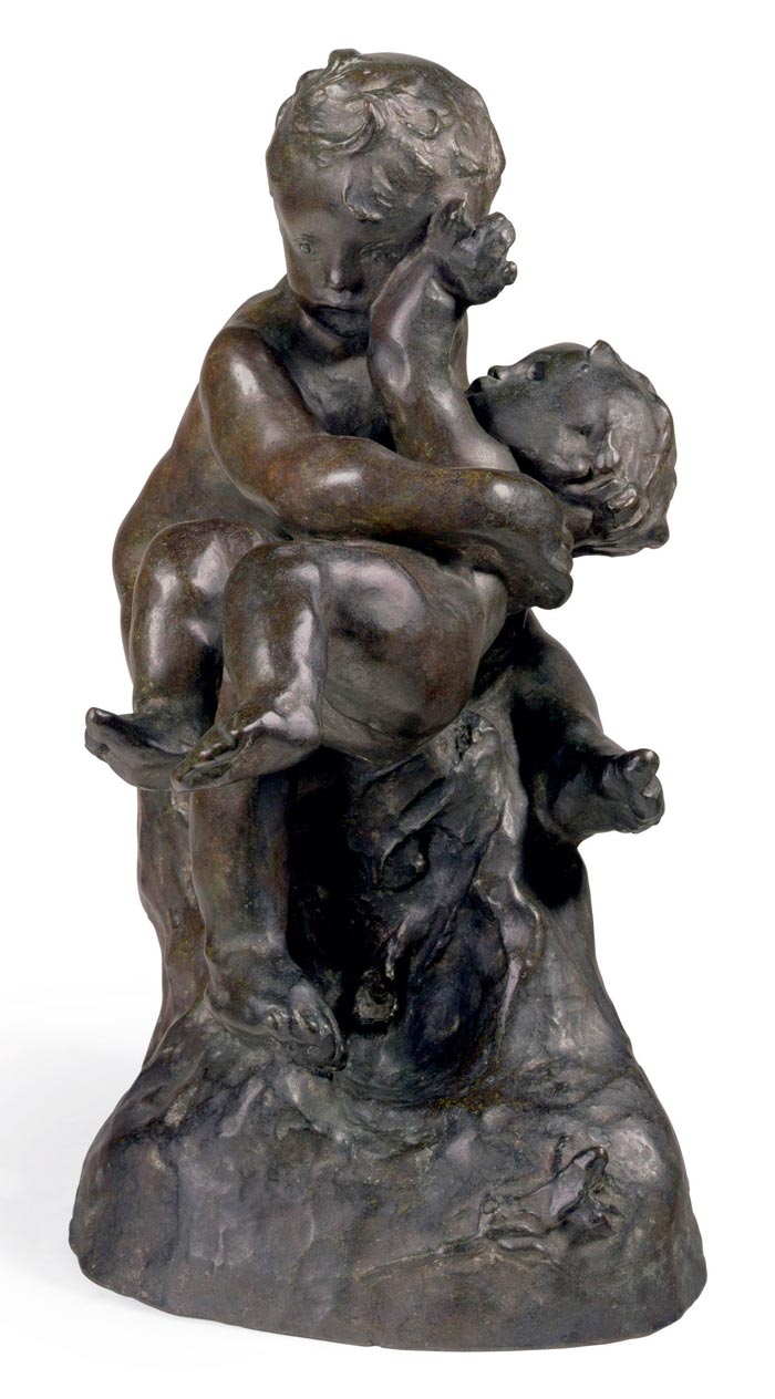 Enfants au lézard (Дети с ящерицей), c.1886 / cast1913