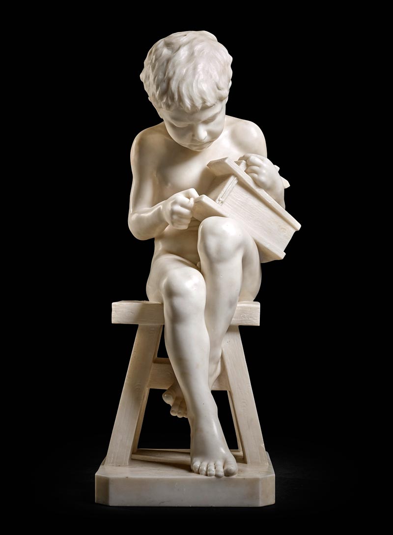 Seated boy (Сидящий мальчик)