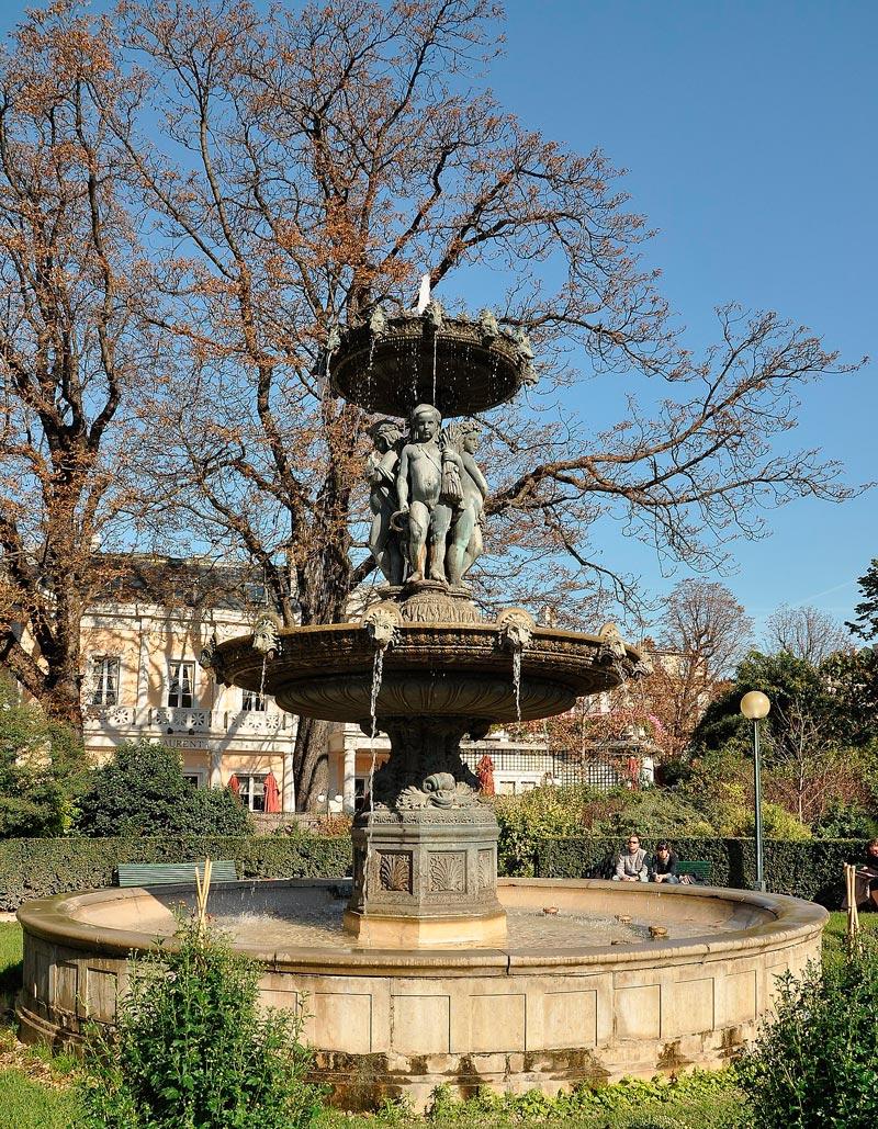 Fontaine du Cirque / Les Quatre saisons (Цирковой фонтан / Времена года), 1839