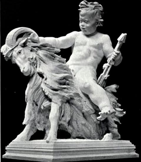 Boy and Goat (Мальчик и козел), c.1905