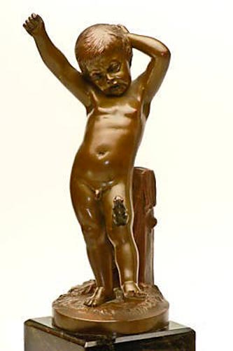 [Boy and Frog / Мальчик с лягушкой], c.1900