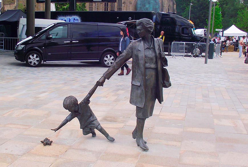 Grandmother with Child (Бабушка с ребенком), 1996