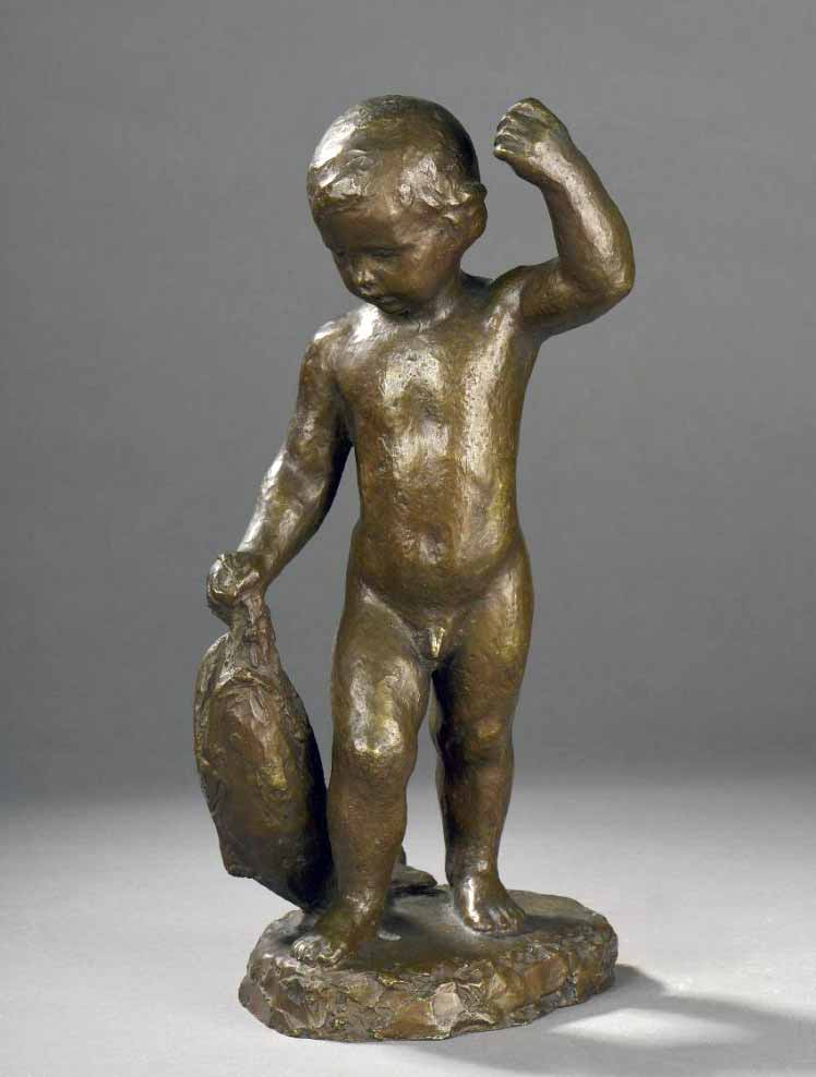 L’Enfant au Poisson / Henri Portier (Ребенок с рыбой / Анри Портье), 1949