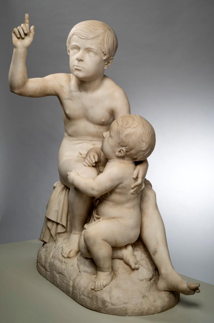 Two boys (Два мальчика), 1853