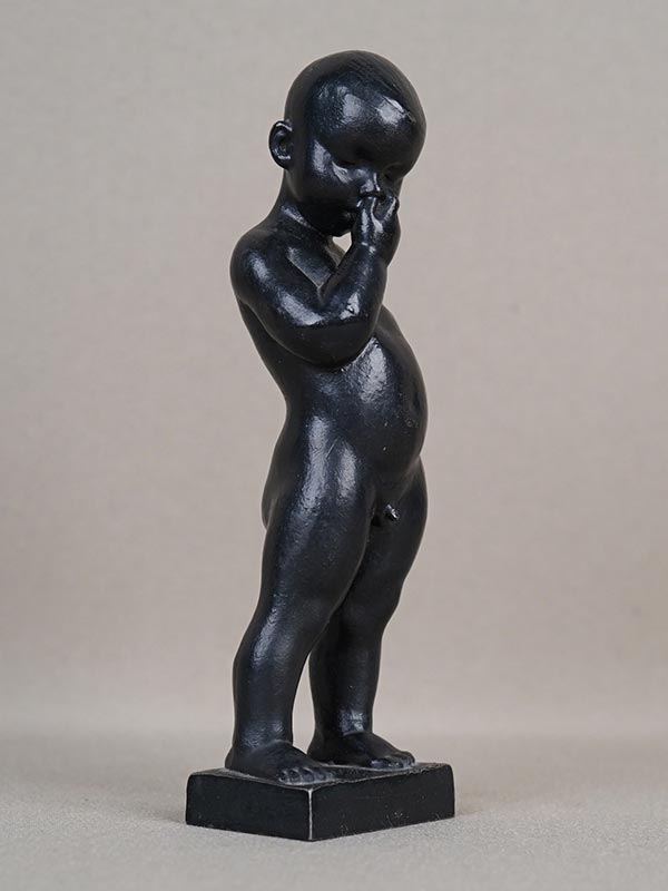Мальчик, ковыряющий в носу (A boy picking his nose), 1963
