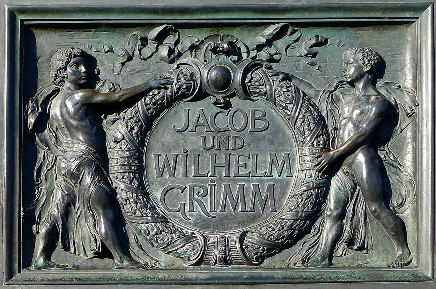 National Grimm Denkmal (Национальный памятник братьям Гримм), 1896