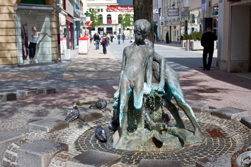 Krebsbrunnen (Раковый фонтан)