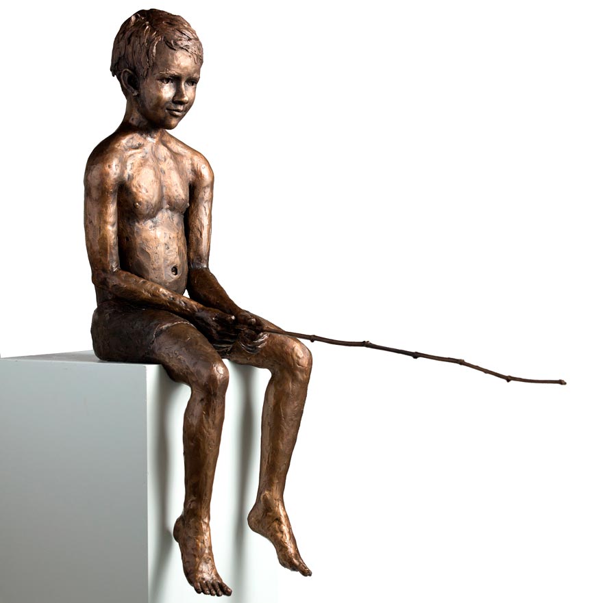 Fishing child (Рыбачущий ребёнок)