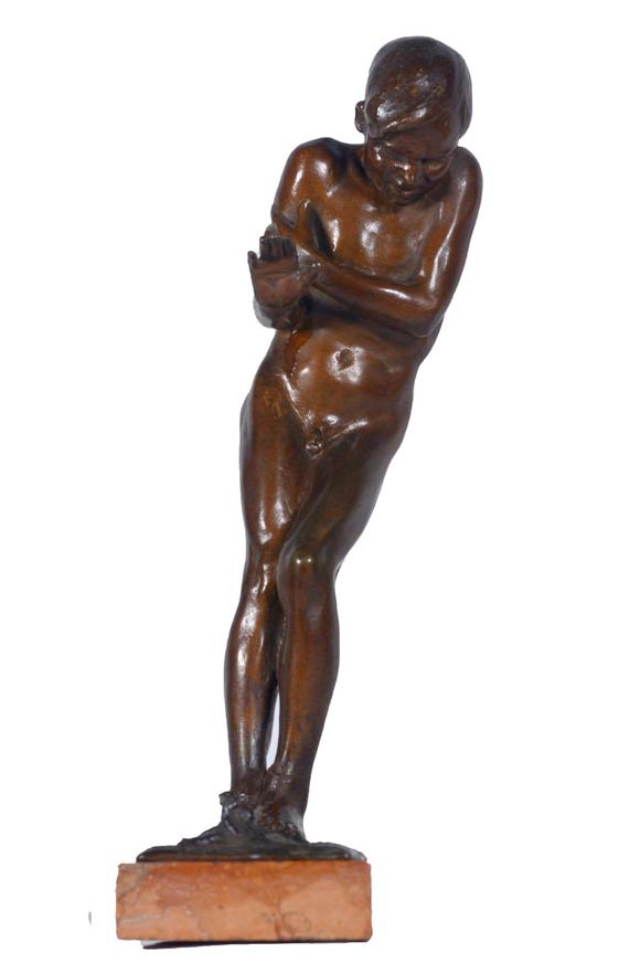 Child at the fire (Ребёнок у костра), 1890-1919