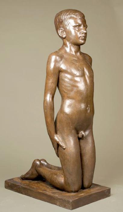 Adolescent agenouillé (Подросток на коленях)