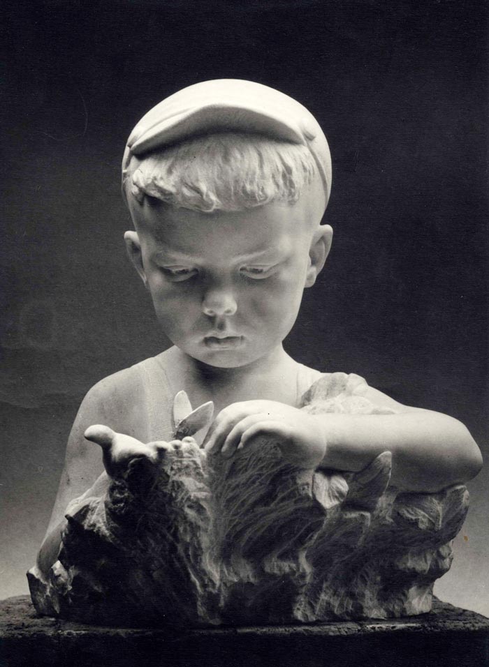Мальчик с бабочкой (Boy with a butterfly), 1964