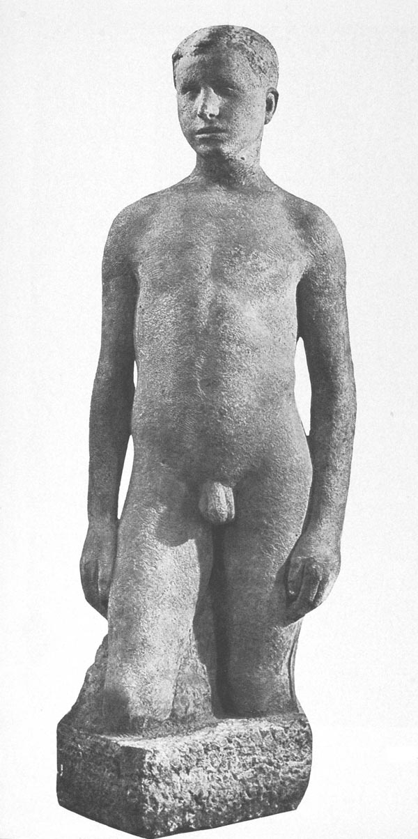 Fiúakt (Обнажённый мальчик), 1929