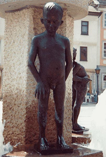 Mühlsteinbrunnen (Фонтан мельничного камня), 1988
