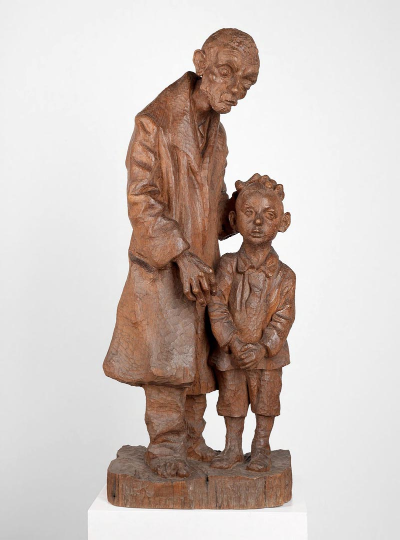 Blinder mit einem Jungen (Слепец с мальчиком), 1926