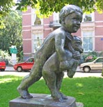 Jonge met geitje (Мальчик с козочкой), 1955