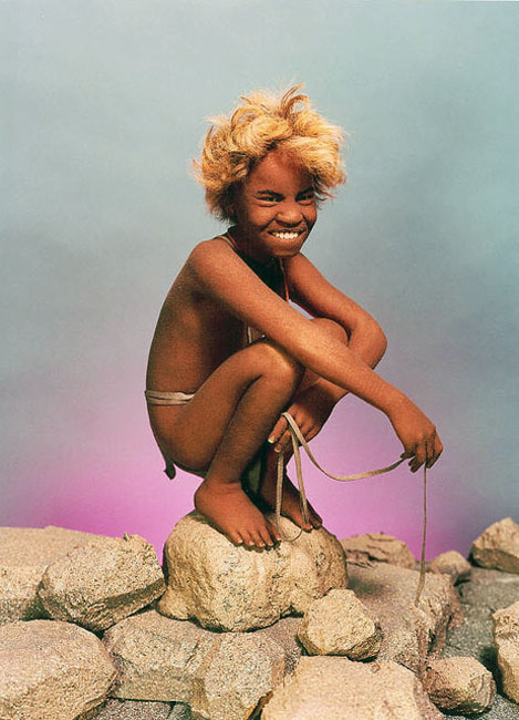 Uli, aborigine boy (Ули, мальчик-абориген)